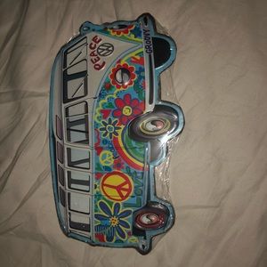 Vintage 70’s beach Volkswagen metal sign!